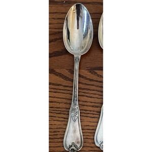 Buccellati Alicante Serving Spoons (2) Made in Italy Silver Plated